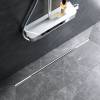 Душевой лоток Am.Pm MasterFlow W01SC-S11-100-05SB универсальный затвор Slim line 100см, матовая сталь фото 2
