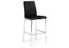 Стул барный Woodville Teon 15515 black, chrome