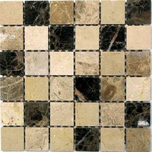 Мозаика Bonaparte Turin-48 из натурального камня (4.8x4.8) 30.5x30.5