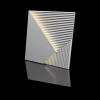 Дизайнерская панель Artpole MD-0008-9 Fields LED-2 Platinum матовый 60x3.3x60