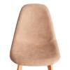 Стул Tetchair Cindy Soft (mod. C1021F1-1) 21234 Бежевый LY1701-4/натуральный 55x48x83 фото 6