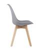 Набор из 4 стульев Stool Group Frankfurt New Y863-V seat grey X4 серый фото 4