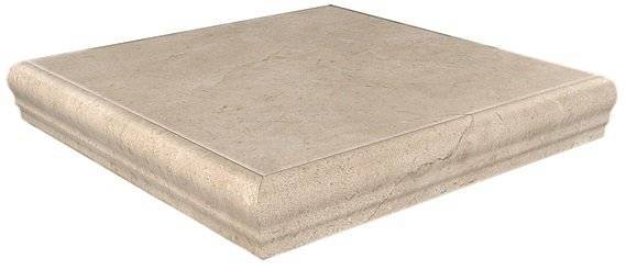 Ступень Kerama Marazzi Фаральони SG158100R/GR/AN угловая беж 34x34