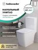 Унитаз-компакт Ambassador Kingston 147K19002RS безободковый, сиденье микролифт, белый фото 7