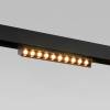 Трековый линейный светодиодный светильник Elektrostandard Slim Magnetic HL02 85010/01 12W 3000K черный фото 3