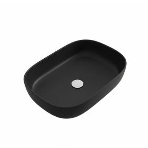 Раковина Scarabeo Glam 1804 49 BK 55 см, черная