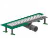 Душевой лоток Ctesi Way Square BK4024140 70 см, хром