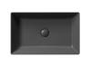Раковина GSI Kube X 945326 черный матовый, 60x37 фото 2
