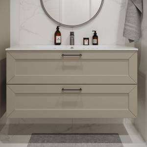 Тумба с раковиной Terminus Victoria VIC101202900101O айвори, 120x62