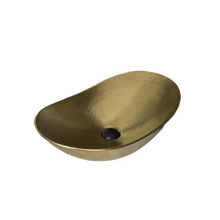 Раковина Gid Lago 53340 Gd9811 60 см, золотая