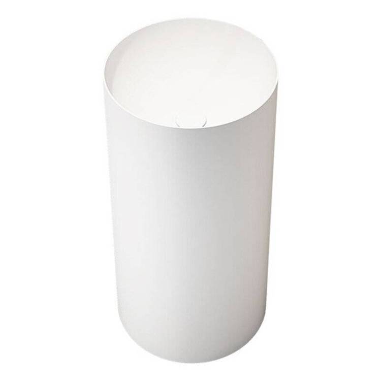 Раковина Vincea Solid Surface VBS-6SP01MW из искусственного камня, 400x400x850, напольная, цвет белый матовый