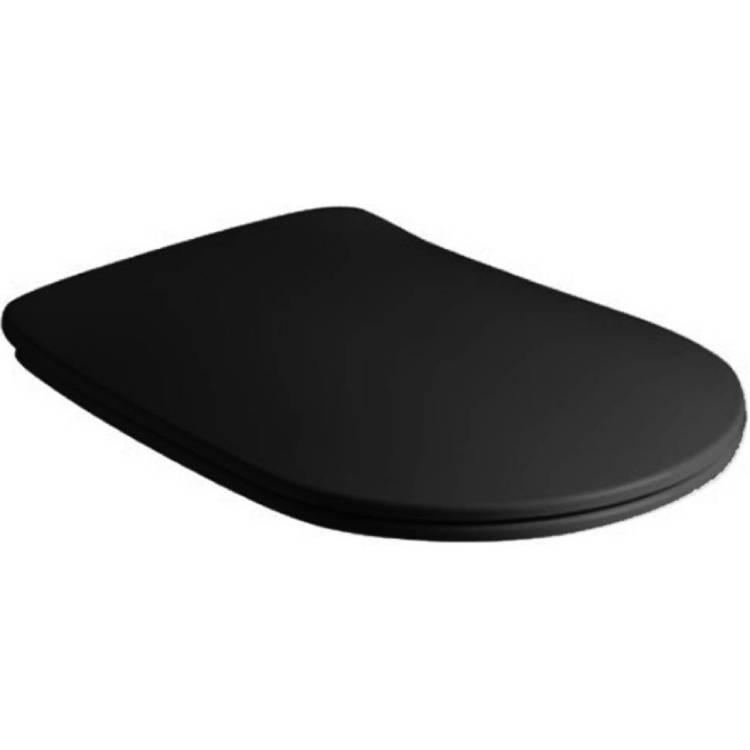 Сиденье для унитаза Kerasan Tribeca 519131 черный матовый