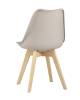 Набор из 4 стульев Stool Group Frankfurt New Y863-V seat beige X4 бежевый фото 7
