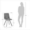 Стул Bradex Home Mate FR 0604, синий, антик фото 7