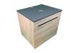 Тумба с раковиной Sintesi STL.W7017_00004151974 подвесная, белый, черный, светло-коричневый фото 11