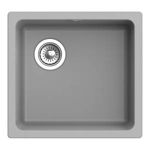 Кухонная мойка Rivelato Berkana BK-45 серый металлик