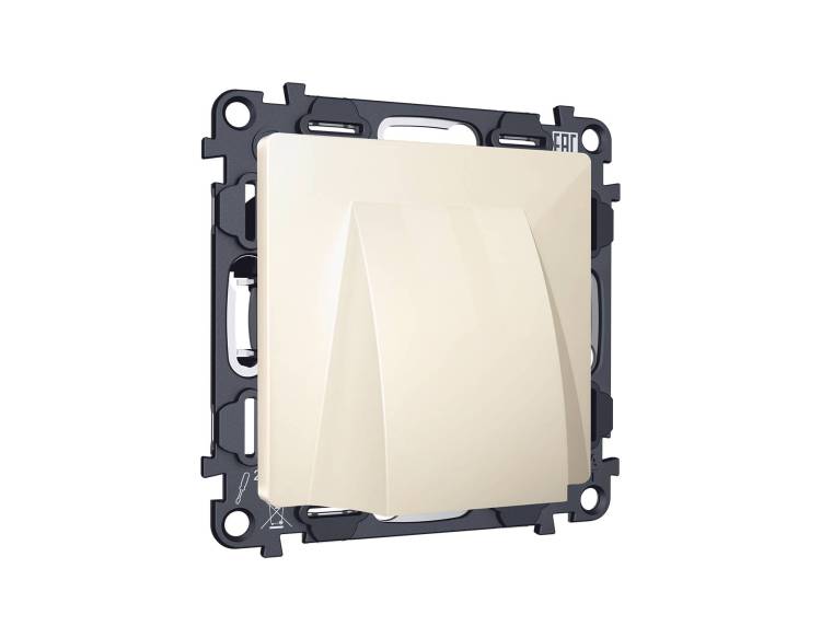 Комплект вывода кабеля с фиксатором Ambrella Volt MA MA315810 бежевый глянец