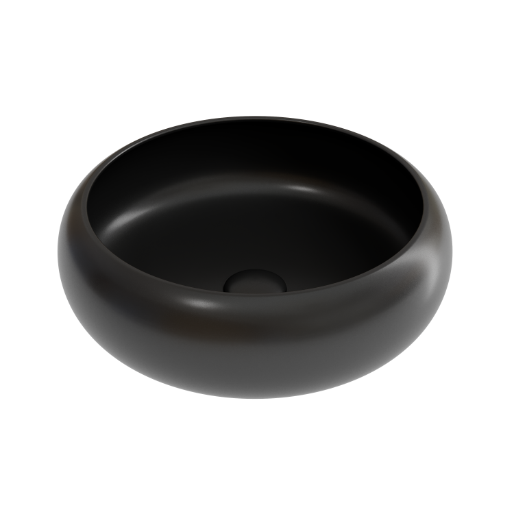 Раковина Ceramica Nova Element CN6050MB черный матовый, 36x36