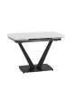 Стол обеденный Stool Group Клео DF109T 120 DUAL керамика светлая 120(180)x80x76