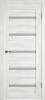 Межкомнатная дверь Владимирская Фабрика Дверей Atum 7 Nord Vellum стекло White Cloud 600x2000