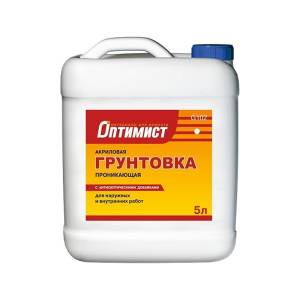 Грунтовка универсальная Оптимист G102 5 л