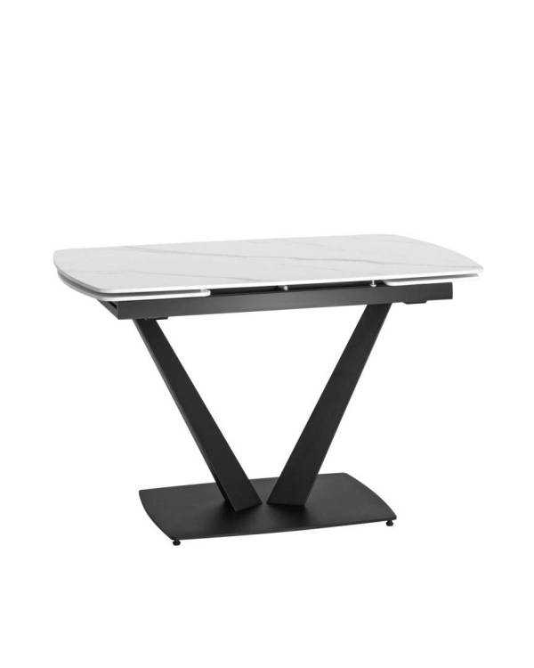 Стол обеденный Stool Group Клео DF109T 120 DUAL керамика светлая 120(180)x80x76