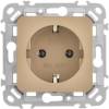 Розетка 1-местная с заземлением IEK Flite FI-R11-16-1-K59 хаки фото 2