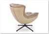 Кресло Halmar Lobster V-CH-LOBSTER-FOT-BEZOWY бежевый/черный фото 6
