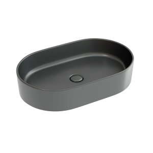 Раковина Ceramica Nova Element CN6048MDH темный антрацит матовый, 60.8x38.5