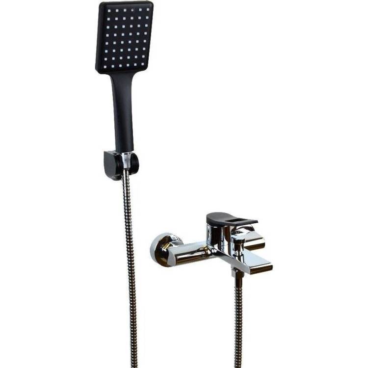 Смеситель для ванны Bronze de Luxe Element EL03CB черный, хром