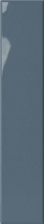 Керамическая плитка Dna Tiles Plinto Blue Gloss 10.7x54.2