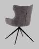 Стул Stool Group Carlene DC-2409007 grey FL07 серый, вращающийся фото 7
