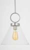 Подвесной светильник Lumina Deco Fermini LDP 6845-1 CHR+PR фото 2