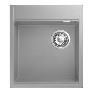 Кухонная мойка Rivelato Tesoro TR-455-R серый металлик