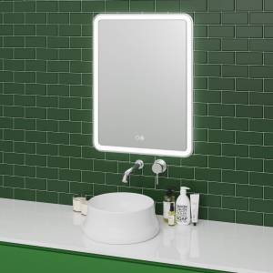 Зеркало Grossman LEO 600x800x45 LED с сенсорным выкл.,гравировкой и подогревом