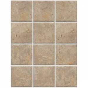 Керамическая плитка Kerama Marazzi Брюссель 1324 Бежевый Матовый (из 12 частей) 9.8x9.8