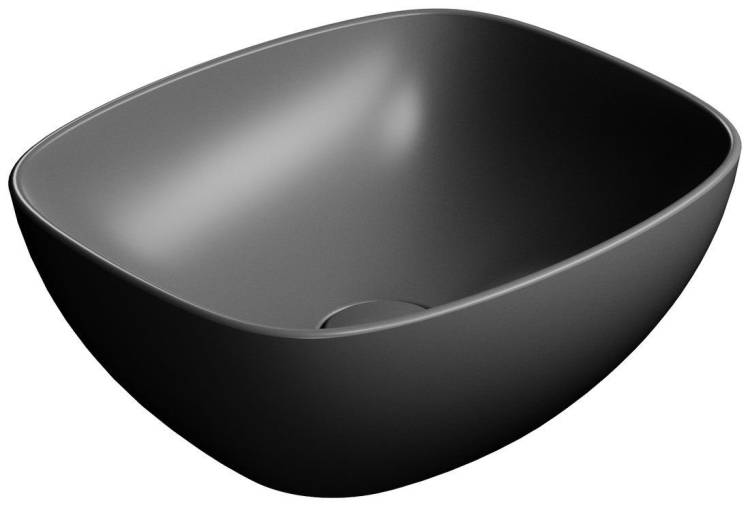 Раковина GSI Nubes 978526 черный матовый, 40x35