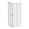 Душевой уголок Am.Pm Gem W90G-403-8080-MT профиль хром матовый, стекло прозрачное, 80x80