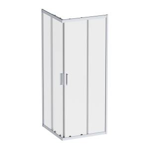 Душевой уголок Am.Pm Gem W90G-403-8080-MT профиль хром матовый, стекло прозрачное, 80x80