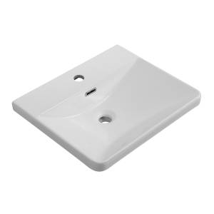 Раковина BelBagno BB-8076-3-50 белый глянцевый, 51x43x14.5