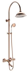 Душевая стойка AltroBagno  Beatrice 030403 R Or с термостатом