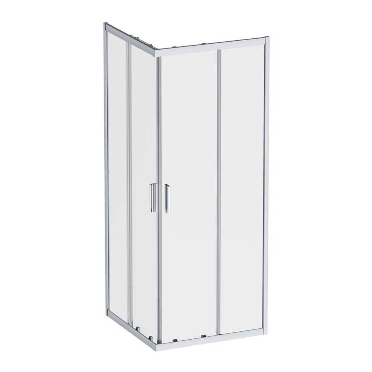 Душевой уголок Am.Pm Gem W90G-403-8080-MT профиль хром матовый, стекло прозрачное, 80x80