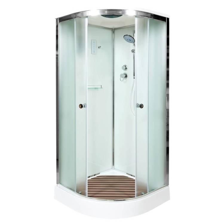 Душевая кабина AvaCan D09SEL с электрикой, 90x90x220