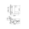 Смеситель для ванны с душем Belz B60533 Хром фото 2