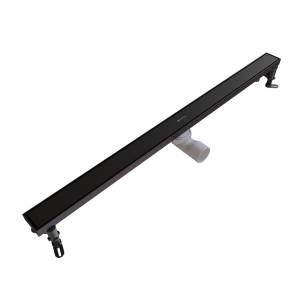 Душевой трап Knotlor Земля SDRW0900BL матовый черный, 90 см