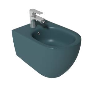 Биде подвесное Isvea Infinity 10NF41001SV-2P изумрудное матовое