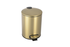 Мусорное ведро Boheme 10426-MG с педалью, Matt Gold
