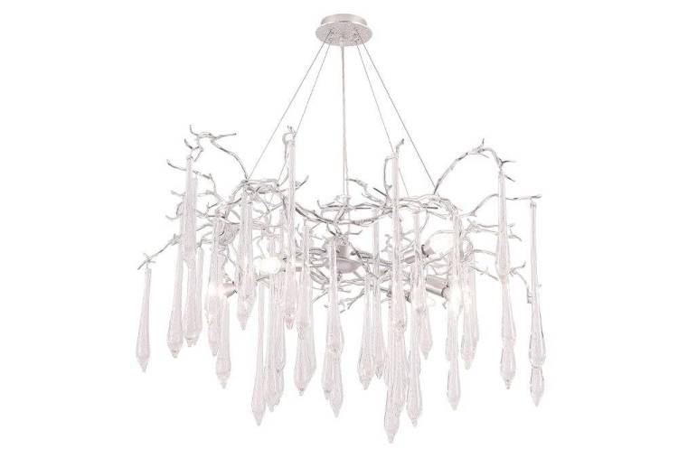 Люстра Crystal Lux Reina Sp8 D1000 Silver Patina