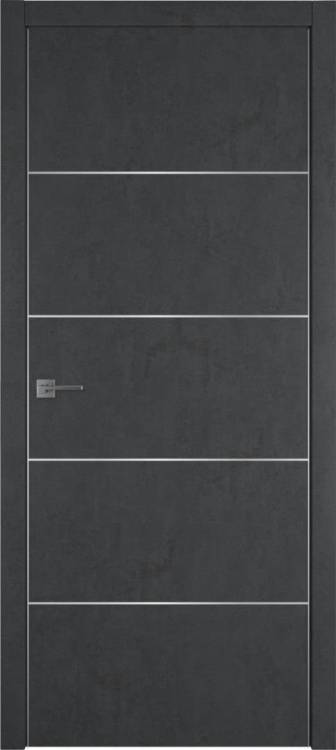 Межкомнатная дверь Владимирская Фабрика Дверей Urban 4 Jet Loft Silver Mould SE 800x2000