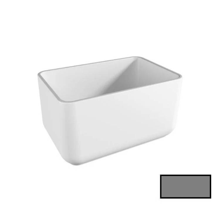 Раковина Isvea Allegro 60 10AL66060-2C антрацит матовый, 60x40